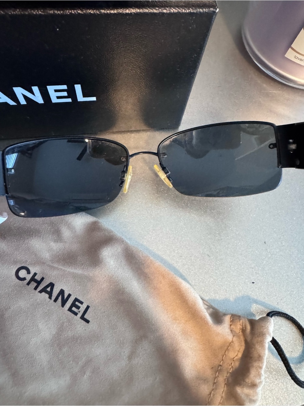 CHANEL 4117-B Vintage Black Sunglasses - Picture 12 of 15